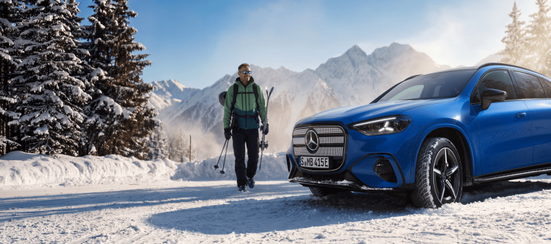Zima vás s Mercedes‑Benz nepřekvapí