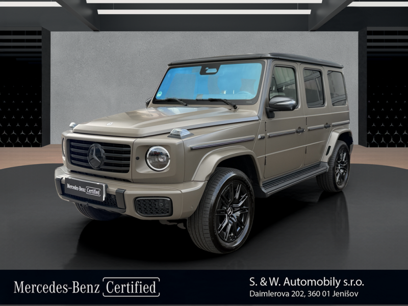 Mercedes-Benz G 580 s technologií EQ
