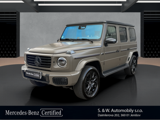 Mercedes-Benz G 580 s technologií EQ