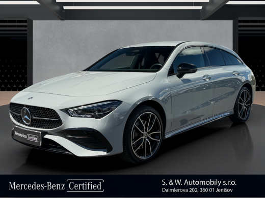 Mercedes-Benz CLA 250 e Shooting Brake s hybridní technologií EQ